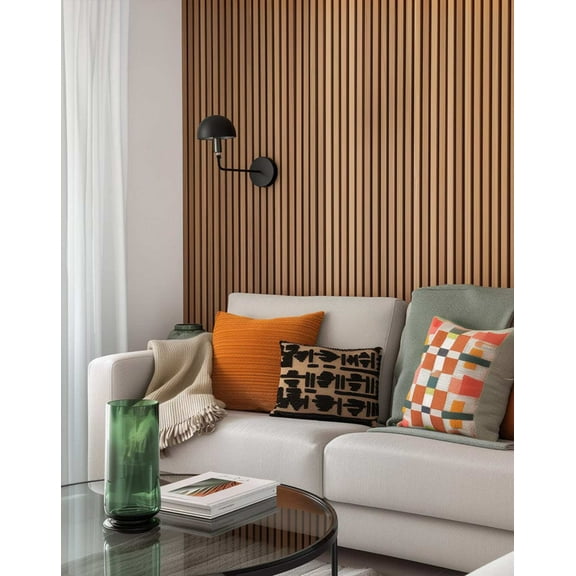 Oak Acoustic Slat Wood Wall Panels | Natural Core | Original Slatpanel