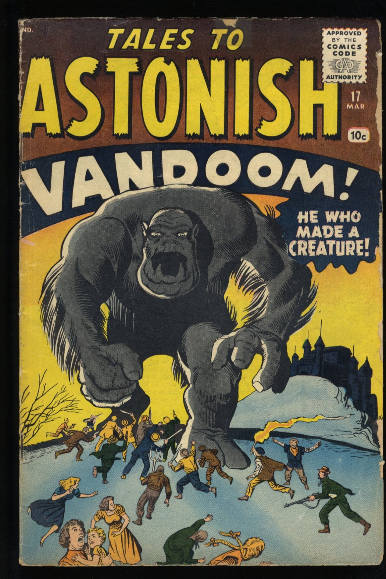 Cover of Tales to Astonish #17