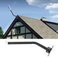 thumbnail image 1 of Mounting Kit, Adjustable Pivot J Pole Satellite Internet Roof Mount Lock Bracket Reversible  for Roof Mounting, 1 of 7
