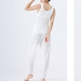 thumbnail image 4 of hotojiny Lounge Sets for Women Tank Tops Sleeveless with Long Pants Pajamas Sets 2 Piece Soft Yoga Outfit Lounge Sleepwear, 4 of 7