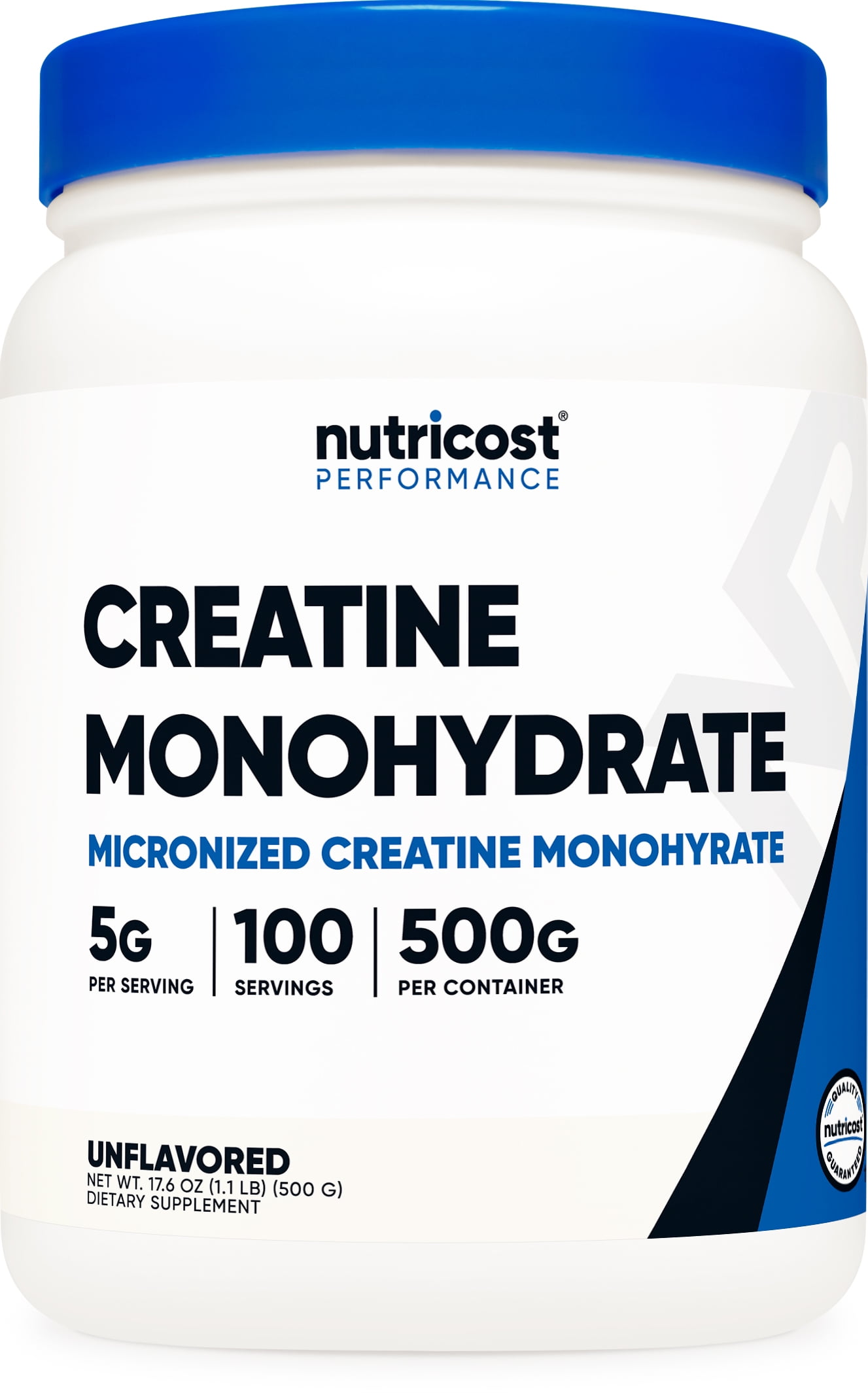 Nutricost Creatine Monohydrate 500 Grams (Unflavored)