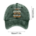 thumbnail image 3 of Jamicy Unisex Sunhat Printed Baseball Cap Washed Distressed Baseball Cap Soft Washed Hats Adjustable Cotton Cap, 3 of 3