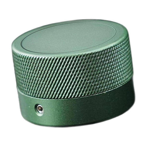 Soporte para tiza de taco de billar, herramienta de snooker, pequeño, de aleación de aluminio, fácil de transportar, práctico Verde