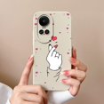 thumbnail image 1 of Cases For Oppo Reno 10 Pro 5G Heart Butterfly Full Protection Soft Liquid Silicone Black Phone Cover For Oppo Reno10Pro Funda TYW1 OPPO Reno 10 Pro, 1 of 6