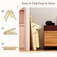 thumbnail image 3 of Banasuper Foldable Pikler Triangle Climber with Ramp 2-in-1 Wooden Climbing Triangle Set with Ladder & Slide Montessori Climbing Toys for Toddler Kids Indoor Playground Play Gym, 3 of 12