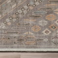 thumbnail image 6 of Well Woven Anya Tribal Chevron 3'11" x 5'3" Area Rug Grey Multicolor, 6 of 7