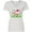 AA-White, variant on Inktastic Gigi Claus with Christmas Santa Hat and Snowflakes Women's V-Neck T-Shirt