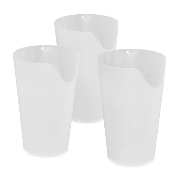 Paquete de 3 vasos HealthSmart para adultos con necesidades especiales, 237 ml