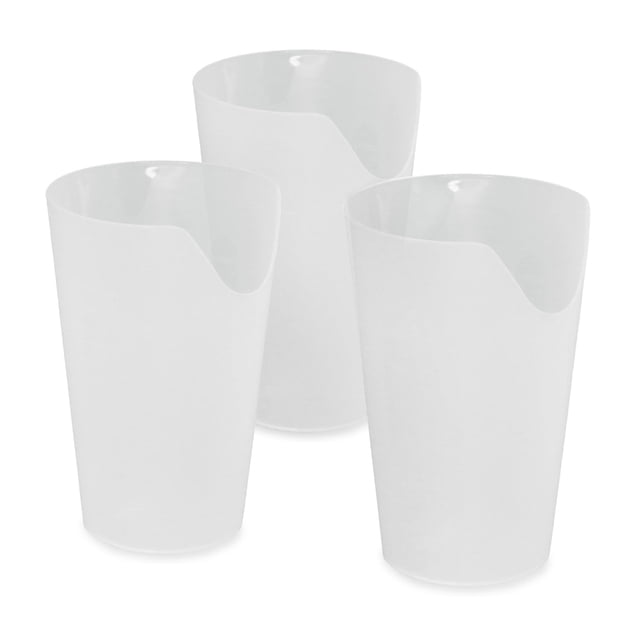 Paquete de 3 vasos HealthSmart para adultos con necesidades especiales, 237 ml