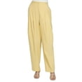 thumbnail image 2 of Bar III Women's Nicole Williams English Pleated Wide-Leg Relaxed Pants Size 12, 2 of 3