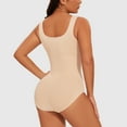 thumbnail image 2 of KIWI RATA Shapewear Bodysuit for Women Tummy Control Body Shaper Seamless Body Suit Sleeveless Going Out Tops, 2 of 6