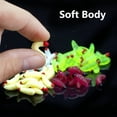 thumbnail image 3 of BE-TOOL 50PCS Soft Plastic Earthworm Lures Worm Fishing Bait for Saltwater and Freshwater (Red), 3 of 8