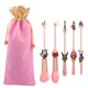 thumbnail image 2 of Juego de brochas de maquillaje Genshin Impact, accesorios para Fans, Element Vision, God's Eye, mondstein, Liyue, Inazuma, regalo, 5 unidades por juego, 2 of 5