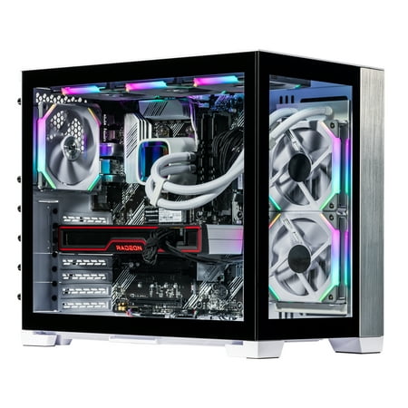Velztorm Ossix Custom Built Gaming Desktop PC (AMD Ryzen 7 - 5800X 8-Core, 64GB RAM, 1TB m.2 SATA SSD + 6TB HDD (3.5), Radeon RX 6700 XT, Wifi, 1xUSB 3.2, 4xUSB 3.1, Win 10 Pro)