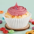 thumbnail image 4 of Caperci 500 Count Food-Grade Cupcake & Muffin Liners - Odorless Grease-Proof Paper Baking Cups for Baking Cakes, Pastries & Nuts​(white), 4 of 8
