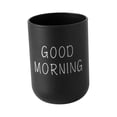 thumbnail image 2 of Vaso para cepillo de dientes Vaso para agua Vaso para baño Negro, 2 of 9
