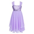 thumbnail image 2 of MSemis Kids Girls Sequin Leotard Ballet Tutu Dress, 2 of 7
