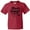 Red, variant on Inktastic Florida is My Happy Place with Palm Trees Youth T-Shirt
