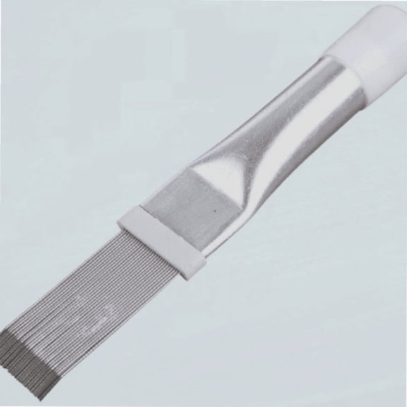 Air Conditioner Condenser Fin Cleaning Brush Coil Condenser Brush AC Fin Comb Stainless Steel Air Refrigerator Fin Brush fin Combs for a/c Cleaning Straightener