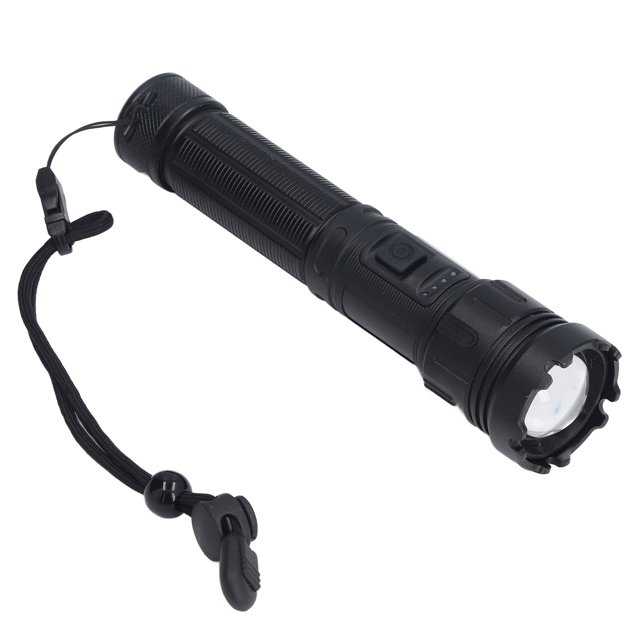 Linterna LED, Linterna LED Magnética Para Acampar 5000LM IPX8 Pantalla De Potencia De Protección A Prueba De Agua De Alta Temperatura Para Emergencias Para Exteriores Para
