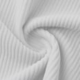 thumbnail image 5 of Mifsaly Mens Quarter Zip Shirts Ribbed Knit Short Sleeve Collar tops Casual Athletic Fit Lightweight Breathable Work Office Pullover Tees White,XXXL, 5 of 5
