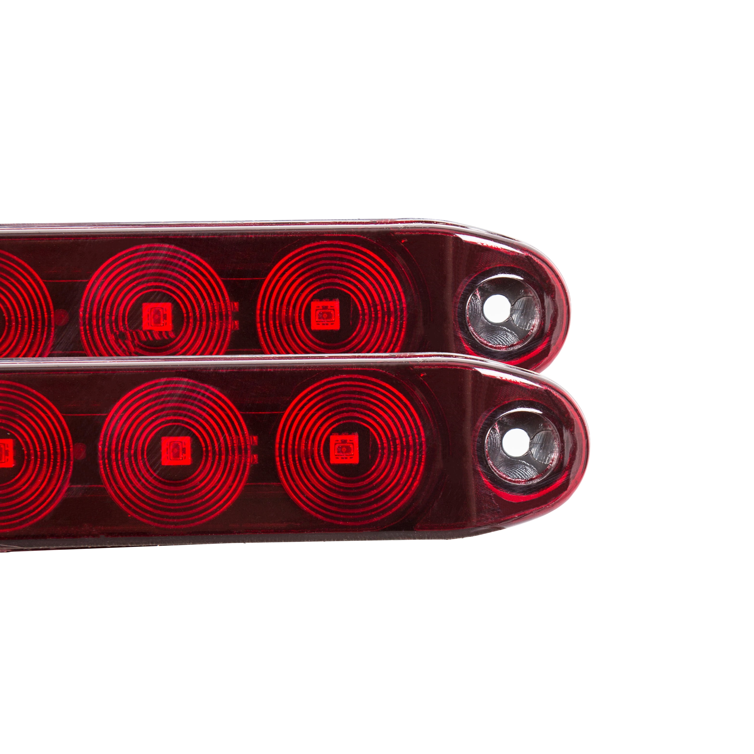 2pcs Red 11 LED Stop Brake Turn Tail light Bar 15" for Truck RV Trailer Car