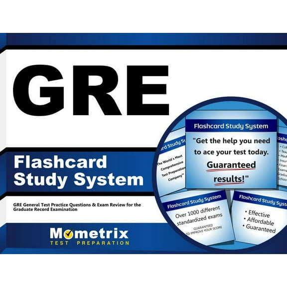 GRE Flashcard Study System: GRE General Test Practice Questions & Exam Review for the Graduate Record Examination