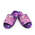 thumbnail image 2 of POLERO Soft Indoor Open Toe Cotton Slippers Non-slip Sole Lightweight Cute Axolotl Print House Slippers Home Shoes, Size 12-13, 2 of 7