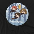 thumbnail image 2 of Harry Potter T-Shirt Chibi Trio Flying On Broomsticks Unisex Graphic Tee for Men & Women, 2 of 7