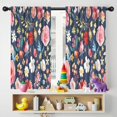 thumbnail image 5 of Blackout Kids Curtains,Pioneer Flower Floral Print Pattern Childrens Insulated Curtains Set Of 2,Bedroom Essentials,Toddler Room Decor 42"x54", 5 of 5