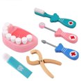 thumbnail image 1 of Bangcool 6PCS Kids Dentist Toy Creative Simulated Pretend Game Toy Pretend Play Set, 1 of 9