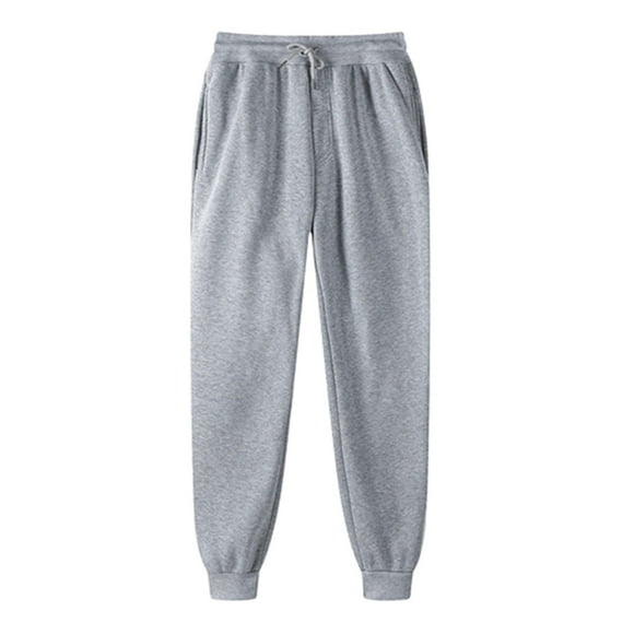 Plus Size Clothes for Women Mens Casual Trousers and Trousers Plus Velvet Thick Solid Color Large Size Running Fitness Sports Pants Casual Pants for Women Velvet Pants for Women