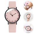 thumbnail image 4 of Women Wrist Watch Stylish Watch Leather Strap Wrist Watch Simple Style Wrist Watch Decor, 4 of 5