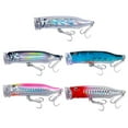 thumbnail image 3 of 1 Pce Leurres de Pêche Popper 7cm 10G Wobblers Appâts Artificiels Durs pour Surface Rouge, 3 of 9
