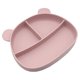 thumbnail image 1 of Silicone Baby Tray, Non-Slip Children's Tray with Suction Cup and Lid, for Toddlers to Use, Unbreakable 3 Compartments of, 1 of 5
