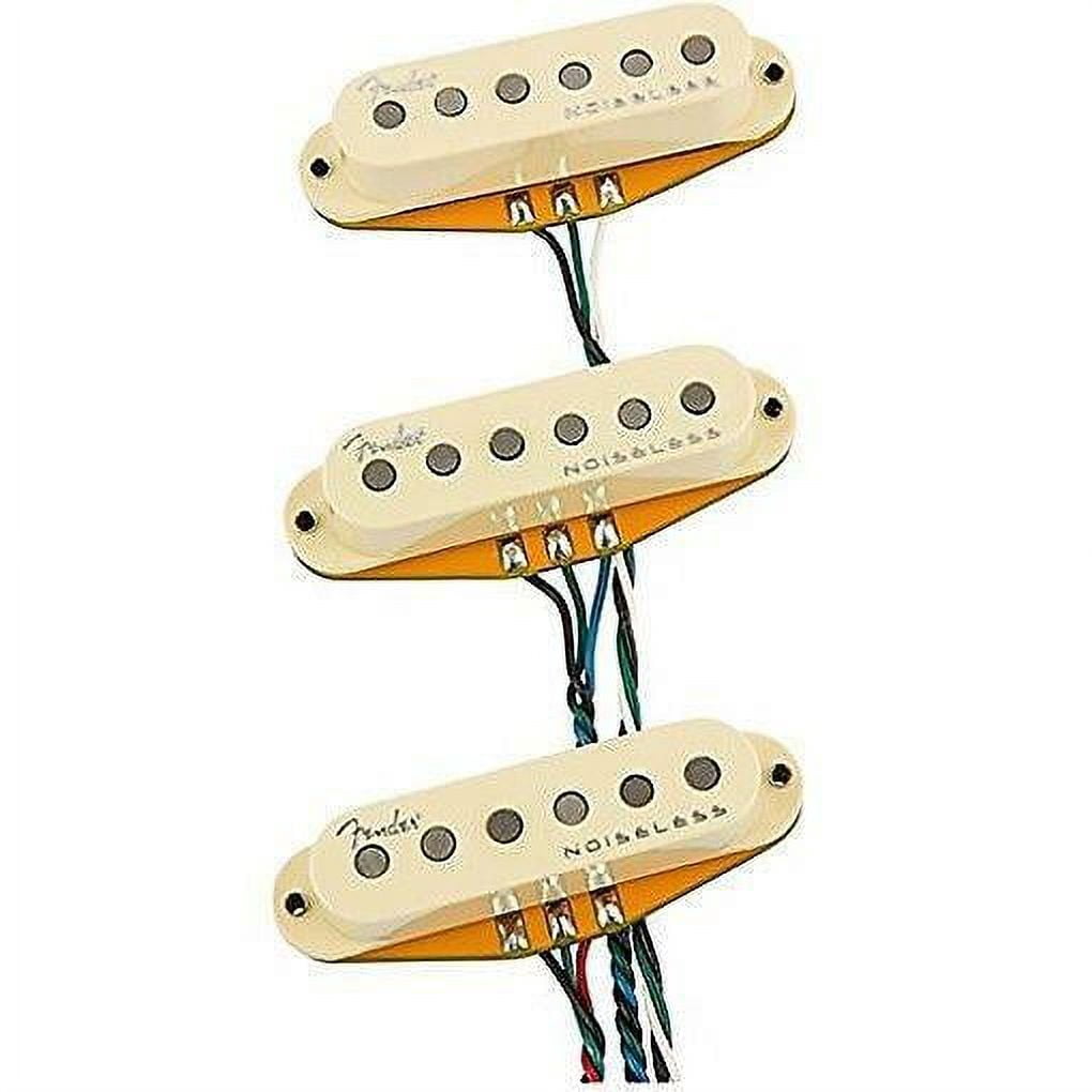 Fender® Gen 4 Noiseless Stratocaster® Pickup Set~10.3k~Aged White~USA~Brand New