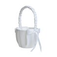thumbnail image 3 of Cesta para niña de , decoración estilo western para bodas, cesta blanca para damas de , ideal para celebraciones y aniversarios., 3 of 7