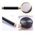 thumbnail image 3 of Cabezal de ducha con manguera Rociador de baño de mano de alta presión Suministros de baño potentes Oro negro seitruly HA000707-02B, 3 of 6