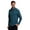 Deep Indigo, variant on Avalanche Men's Lightweight Mini Corduroy 1/4 Zip Sweatshirt