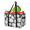 Multicolor 3, variant on ADECORIVY Red Wine French Reusable Grocery Bags, Foldable Shopping Bags for Groceries with Handles, Large Grocery Tote for Kitchen, Market, Car, Trunk, Picnic