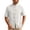 White, variant on Cotton Linen Button Down Shirts for Men Traditional Kung Fu Uniform Short Sleeve Shirt Stand Collar Casual Chinese Frog Buttons Shirts Black 5XL