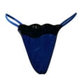 thumbnail image 5 of HUPOM Period Thong Underwear For Women Underwear High Waist Leisure Tie Seamless Waistband Blue 3XL, 5 of 6