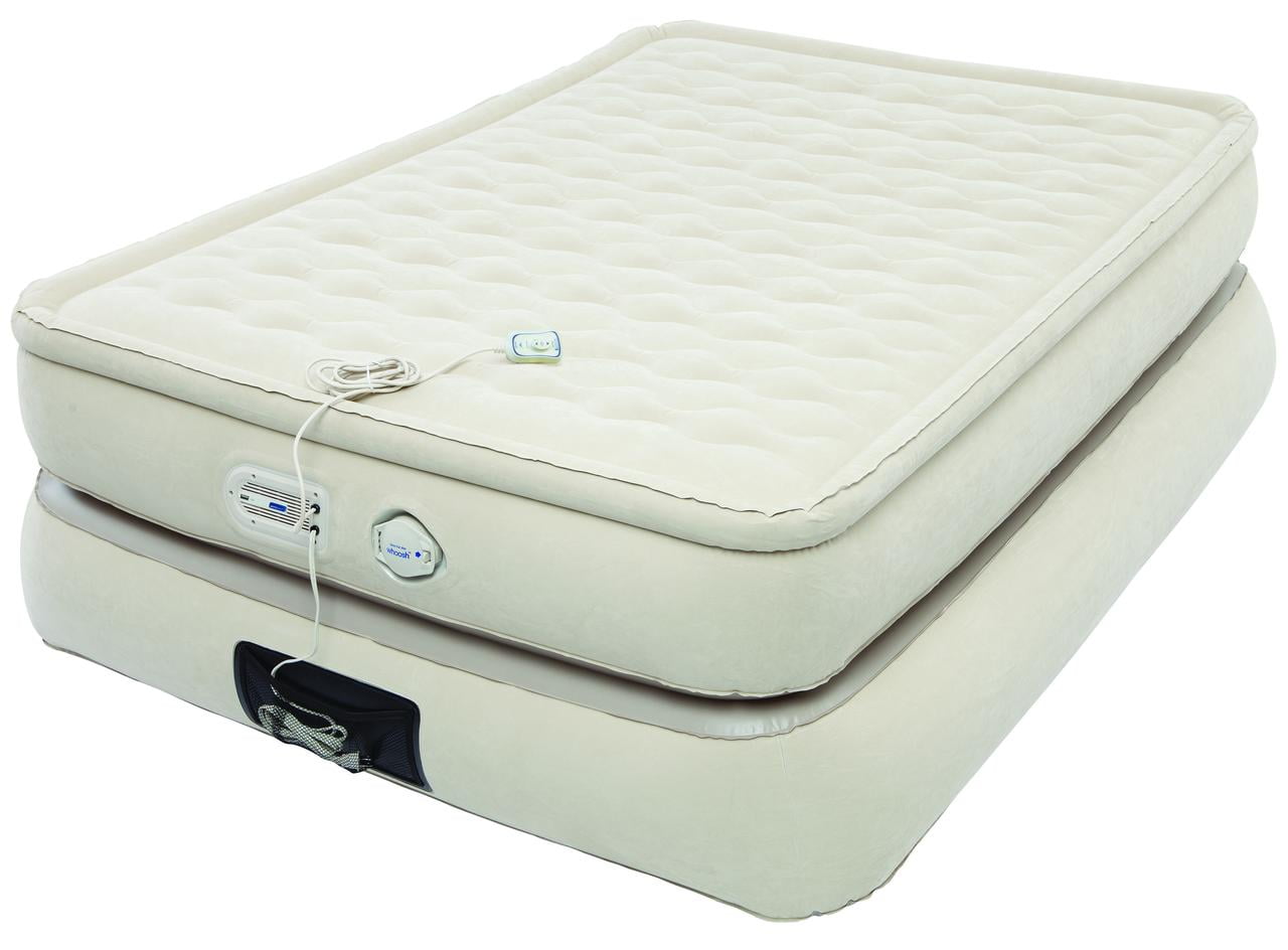 Full Size Aerobed Luxury Pillow Top 16 Tall Air Mattress with Built-In 120V AC Electric Pump