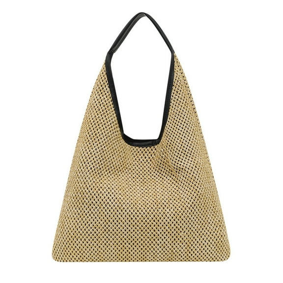 Himition 1Pc Fashion Tote Bag Multifunctional Beach Pouch Large Capacity Shoulder Bag