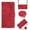 Red, variant on Case for Samsung Note 10 Skin Friendly PU Leather Wallet Case with Card Holder Kickstand Crossbody Lanyard Magnetic Closure Drop Protection Anti-scratch Phone Cover