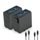 thumbnail image 1 of Baterías de repuesto Neewer NP-F970 7800 mAh para videocámara Sony, 1 of 8