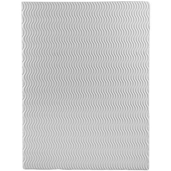 JAM® Corrugated Wave Folders (9 x 12), White, pack of 100 folders