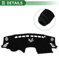 thumbnail image 4 of Alfombra de tablero interior antideslizante para MAZDA 3 2014-2018, poliéster negro, 4 of 7