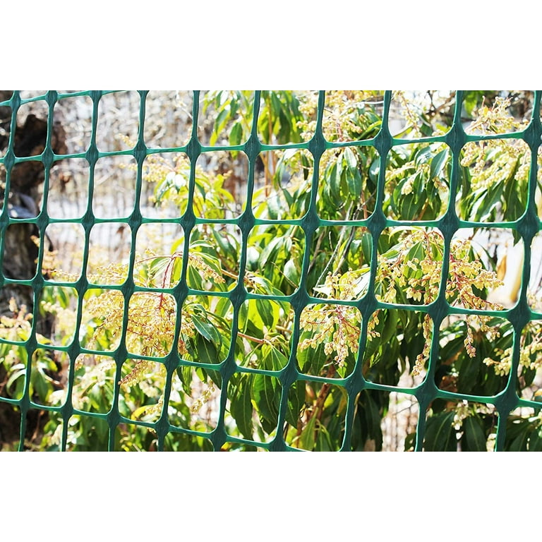Tenax 2 ft. H X 25 ft. L Polyethylene Garden Fence Green Tenax 2 ft. H X 25 ft. L Polyethylene Garden Fence Green