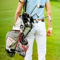 thumbnail image 3 of ONETECH Red Flowers Golf Towel Golf Accessories and Gifts 24x16in 1PC, 3 of 7